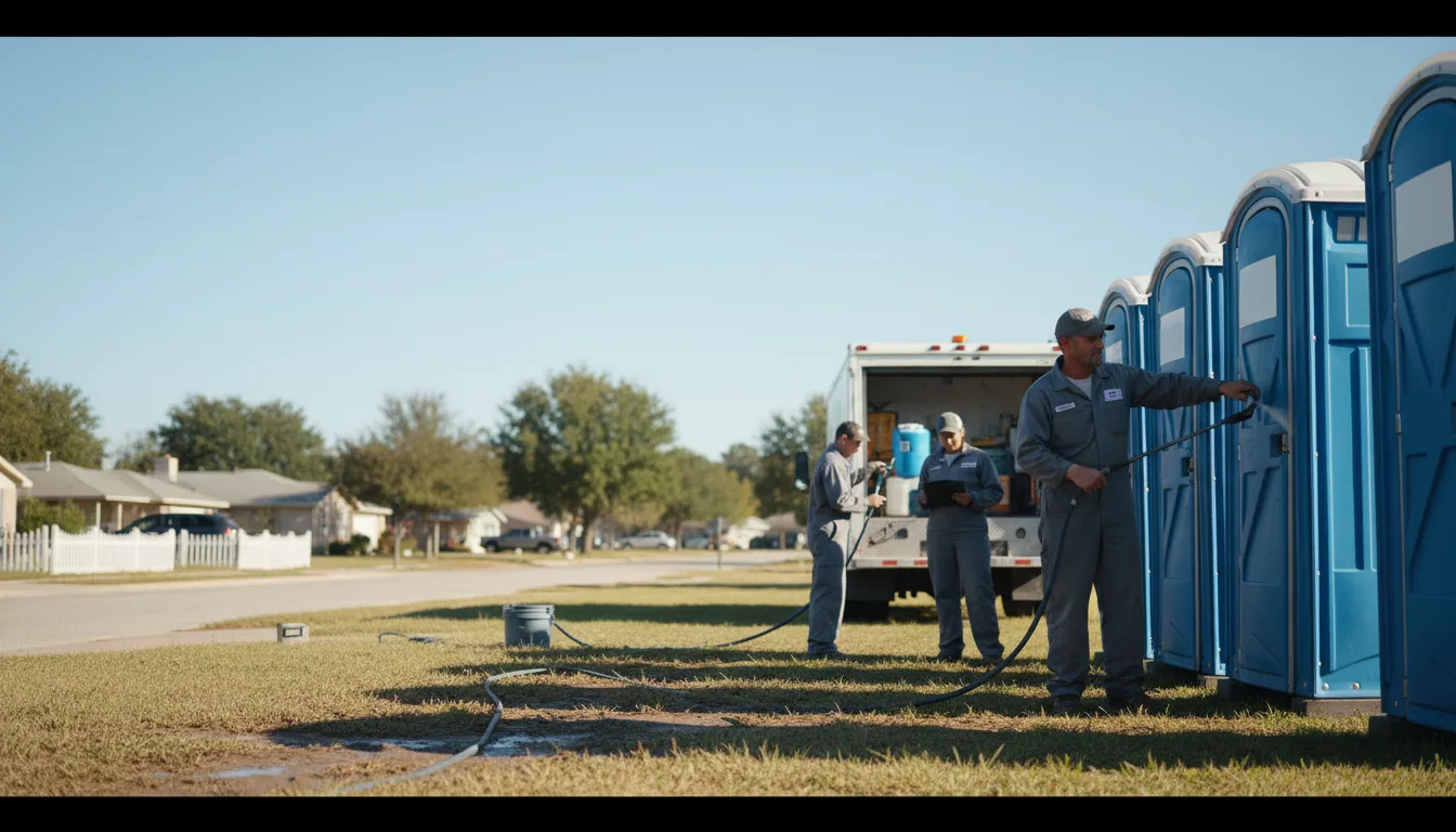 Long-Term Portable Toilet Rental in Lake Crystal, MN near me
